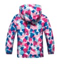 Veste imperméable pour fille - Cœur 1