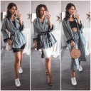 Veste Kimono Femme + Pantalons à Motifs 2