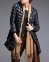 Veste longue femme en duvet de canard J3270 2