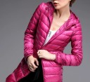 Veste longue femme en duvet de canard J3270 8