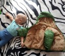 Veste matelassée pour enfants avec fourrure J2868 8