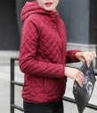 Veste matelassée pour femmes avec fourrure -J2344 5