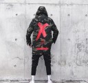 Veste militaire pour homme avec croix J1409 10