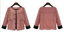 Veste moderne pour femmes en simili cuir 2