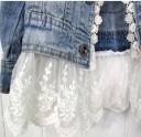 Veste pour fille avec dentelle 4