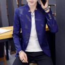 Veste pour homme avec des oiseaux 4