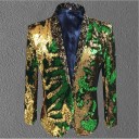 Veste pour homme originale avec paillettes J933 12