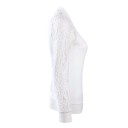 Veste printemps/automne pour femme avec dentelle J1039 4