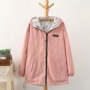 Veste réversible stylée pour femmes J801 5