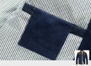 Veste stylée pour homme à boutons J2085 12