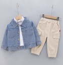 Veste, t-shirt et pantalon pour garçon L1672 1