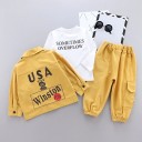Veste, t-shirt et pantalon pour garçon 2