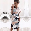 Vestido camisero asimétrico para mujer 1