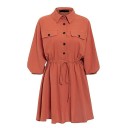 Vestido camisero mini de mujer 3