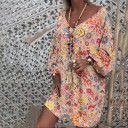 Vestido colorido de mujer 4