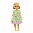 Vestido con lazo para muñeca 5
