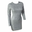 Vestido corto de otoño 5
