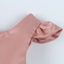 Vestido de baile para meninas com laço 3