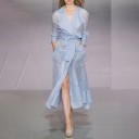 Vestido de camisa transparente 1