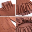 Vestido de cuello alto para niñas 3