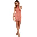 Vestido de encaje sin mangas A2502 4