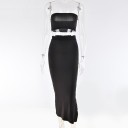 Vestido de malha em dois partes 1