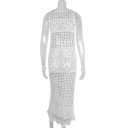 Vestido de malha feminino P732 2