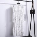 Vestido de manga larga para mujer 7