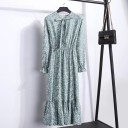 Vestido de manga larga para mujer 8