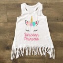 Vestido de menina com franjas 3