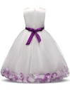 Vestido de menina com rosas J2897 5