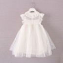 Vestido de menina com saia de tule N102 3