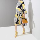 Vestido de mujer con estampado abstracto 3