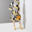 Vestido de mujer con estampado abstracto 5