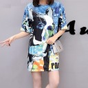 Vestido de mujer con estampado de cómic 7 Vestido de mujer con estampado de cómic 7