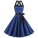 Vestido de mujer con lazo A2812 1