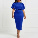 Vestido de mujer con volantes A2807 3