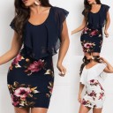 Vestido de mujer con volantes 1