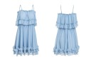 Vestido de mujer con volantes 3