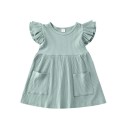 Vestido de niña con bolsillos 6