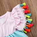 Vestido de niña con flamenco 4