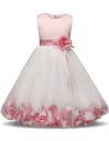 Vestido de niña con rosas J2897 6