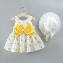 Vestido de niña con sombrero 6