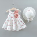 Vestido de niña con sombrero 24