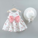 Vestido de niña con sombrero 5
