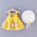 Vestido de niña con sombrero 9
