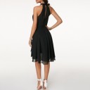 Vestido de noche de cuello redondo 2