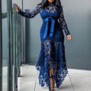 Vestido de noche de encaje 7