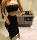 Vestido de punto de dos piezas 3