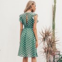 Vestido de Senhora com Bolinhas A2682 4